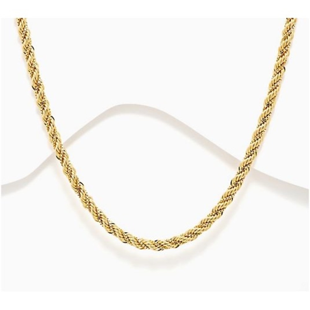 NWT David Markstein Premier 18" Duetto Handcrafted Rope Necklace / Made in Italy